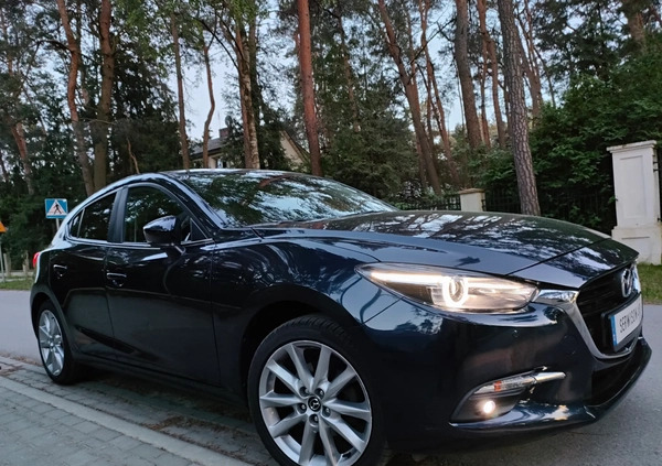 Mazda 3 cena 64444 przebieg: 123400, rok produkcji 2019 z Żyrardów małe 781